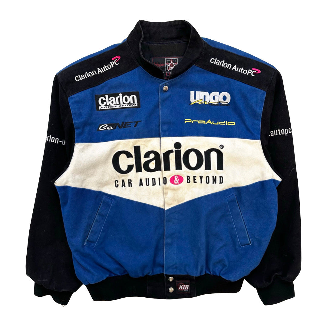 Vintage Clarion Nascar Racing Jacket