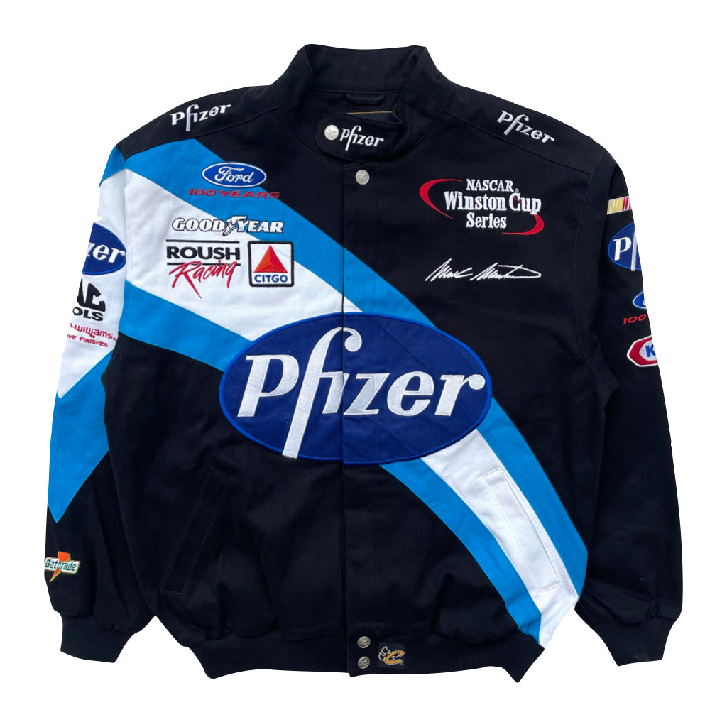 Vintage Pfizer Nascar Racing Jacket