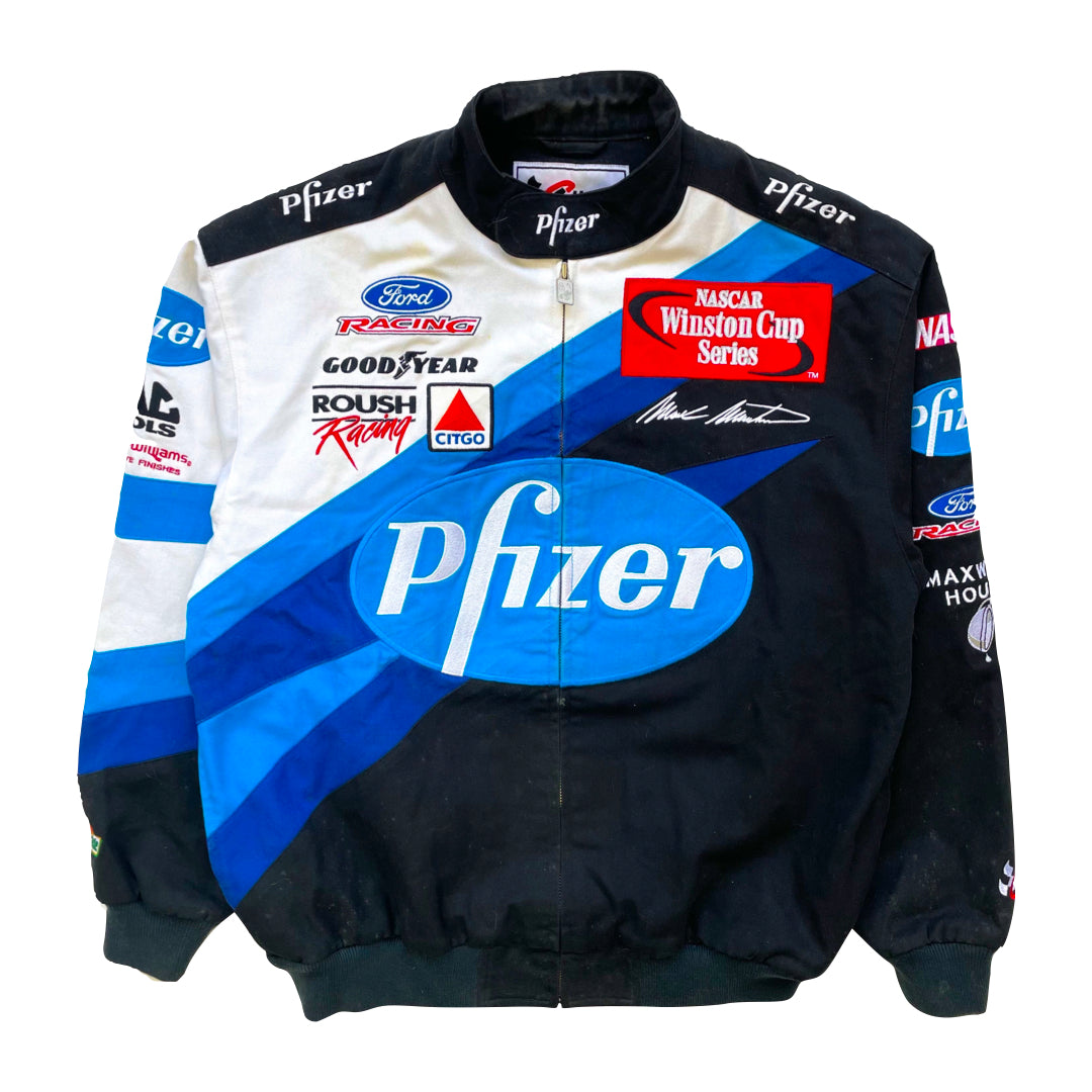 Vintage Pfizer Nascar Racing Jacket