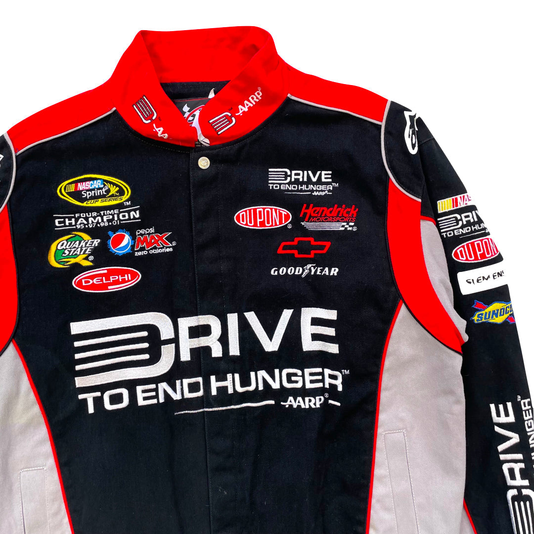 Vintage Drive 2 End Hunger Nascar Racing Jacket