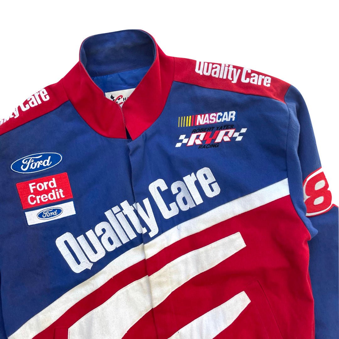 Vintage Quality Care Nascar Racing Jacket