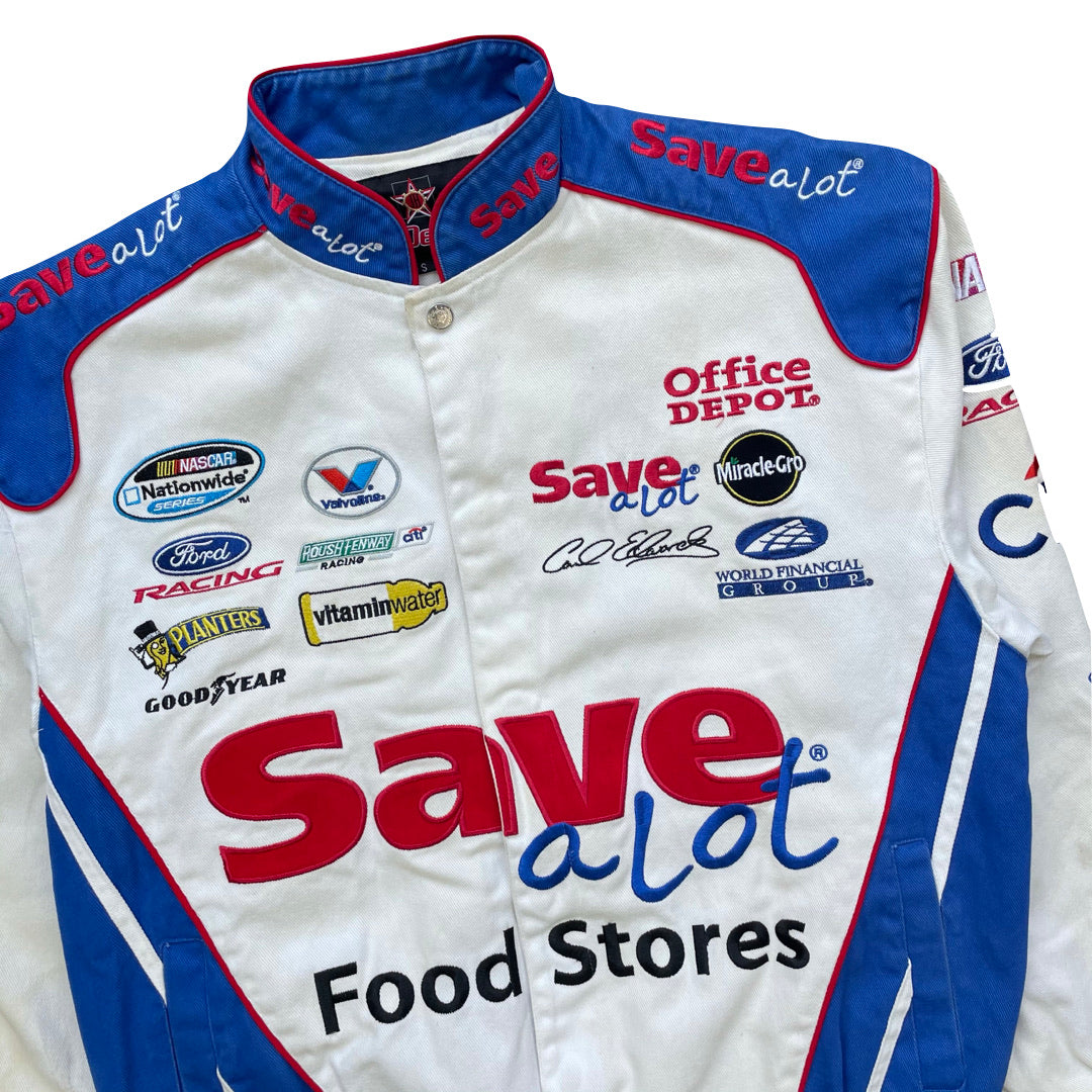 Vintage Save A Lot Nascar Racing Jacket