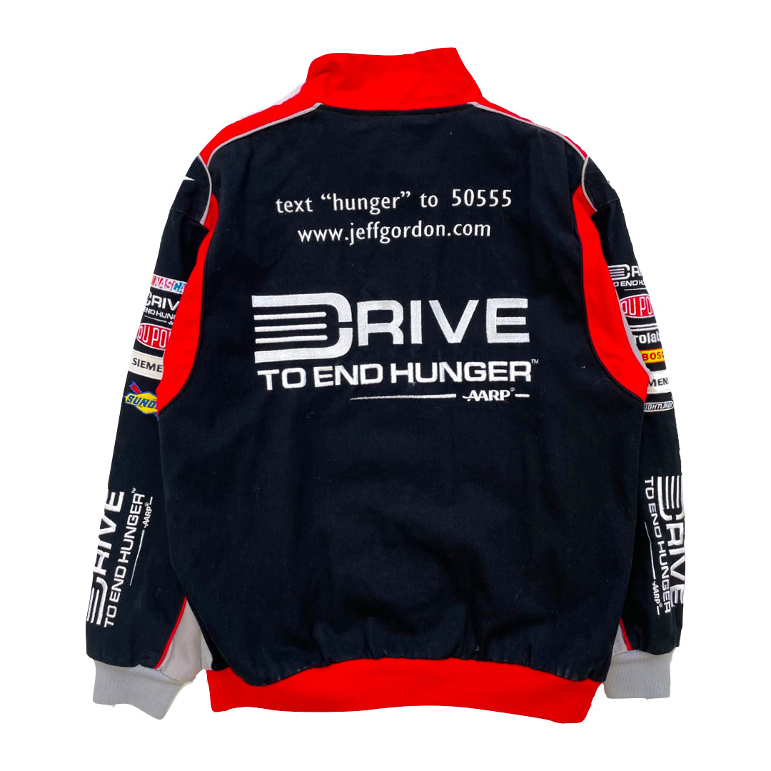 Vintage Drive 2 End Hunger Nascar Racing Jacket