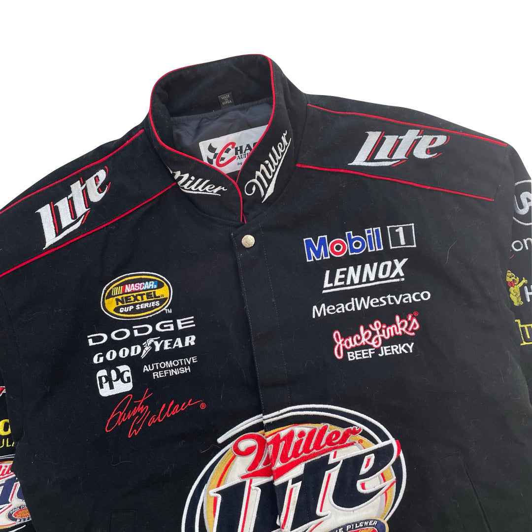 Vintage Miller Lite Nascar Racing Jacket