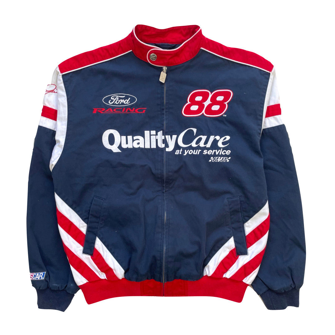 Vintage Quality Care Nascar Racing Jacket