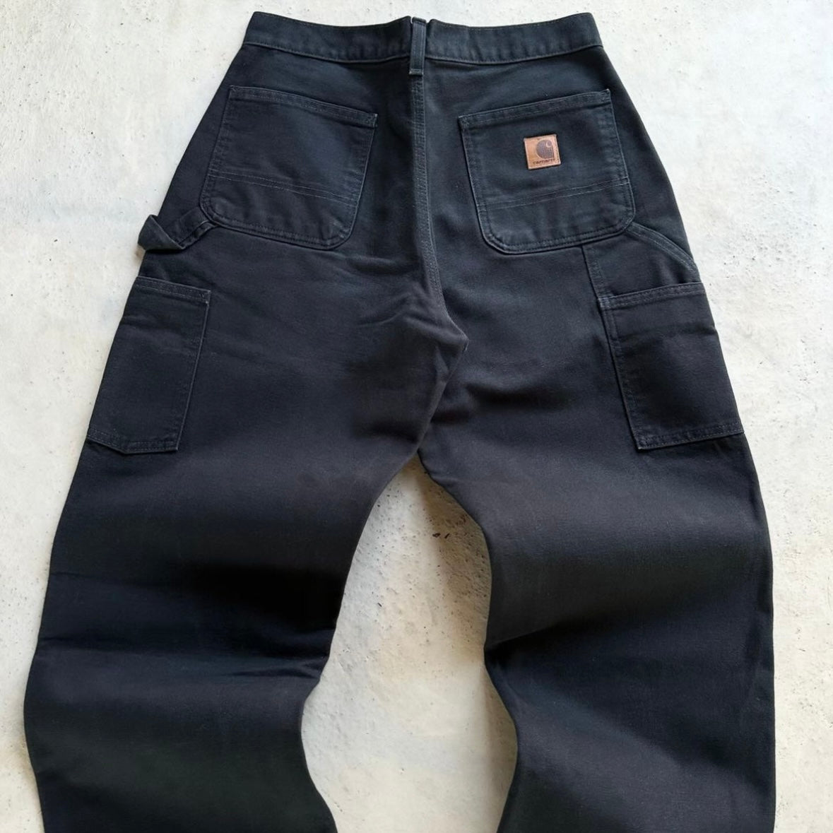 Vintage Carhartt Black Carpenter Trousers