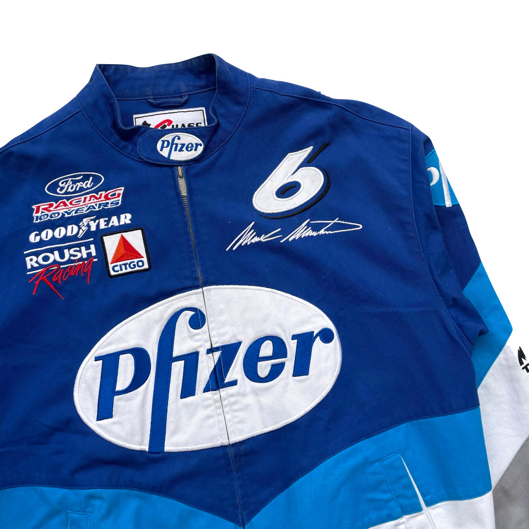 Vintage Pfizer Nascar Racing Jacket