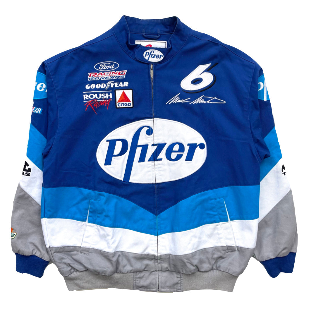 Vintage Pfizer Nascar Racing Jacket