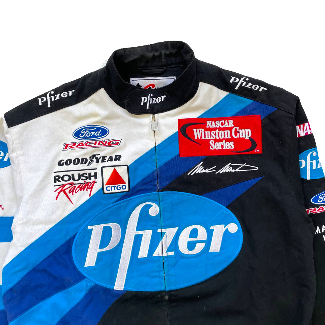 Vintage Pfizer Nascar Racing Jacket