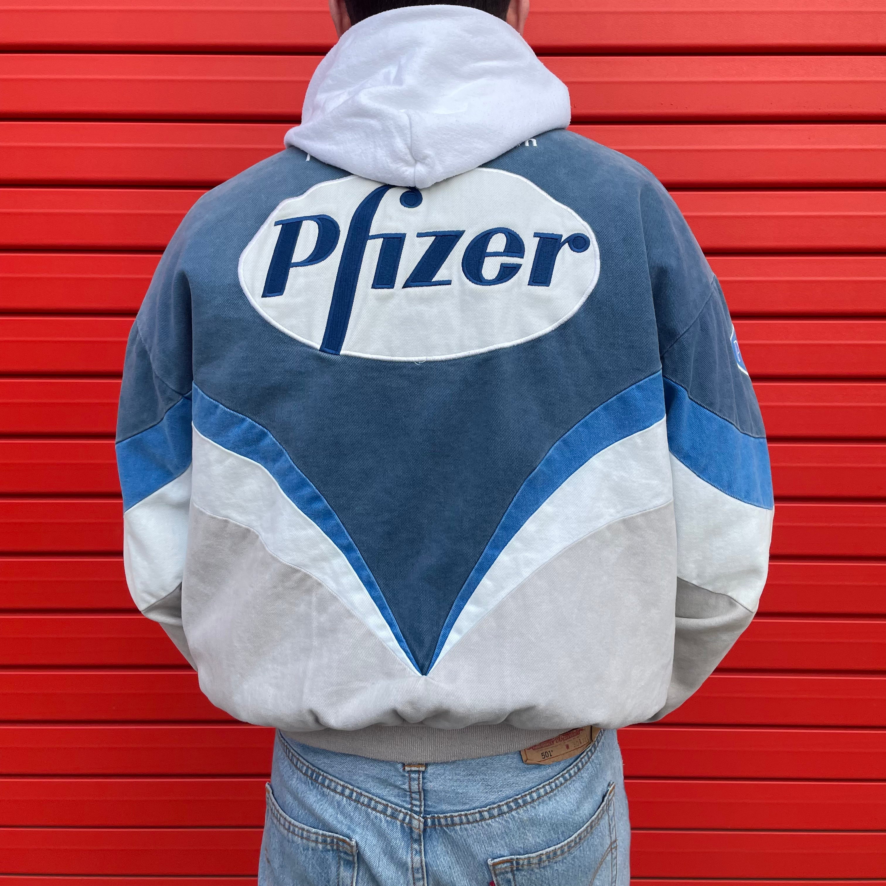 Vintage Pfizer Nascar Racing Jacket