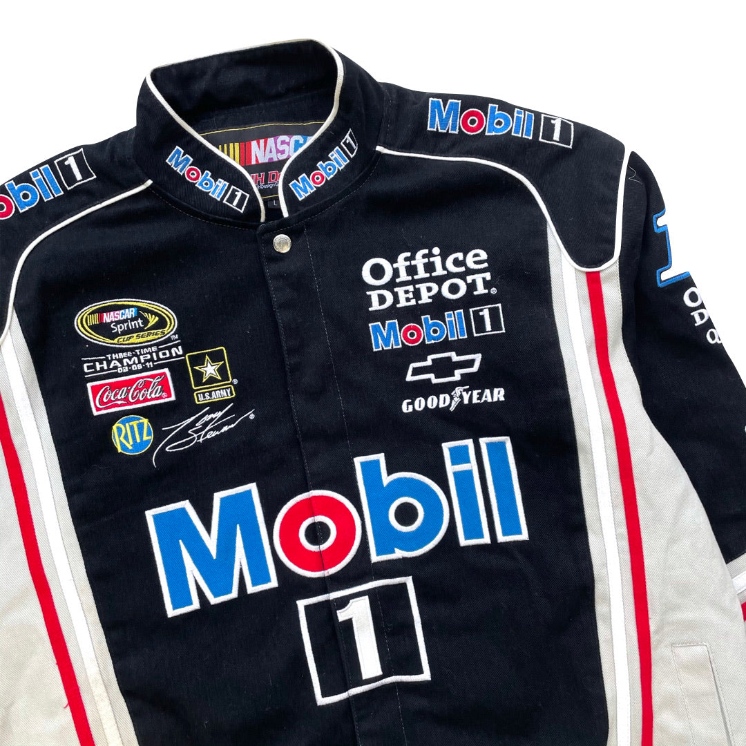 Vintage Mobil 1 Nascar Racing Jacket