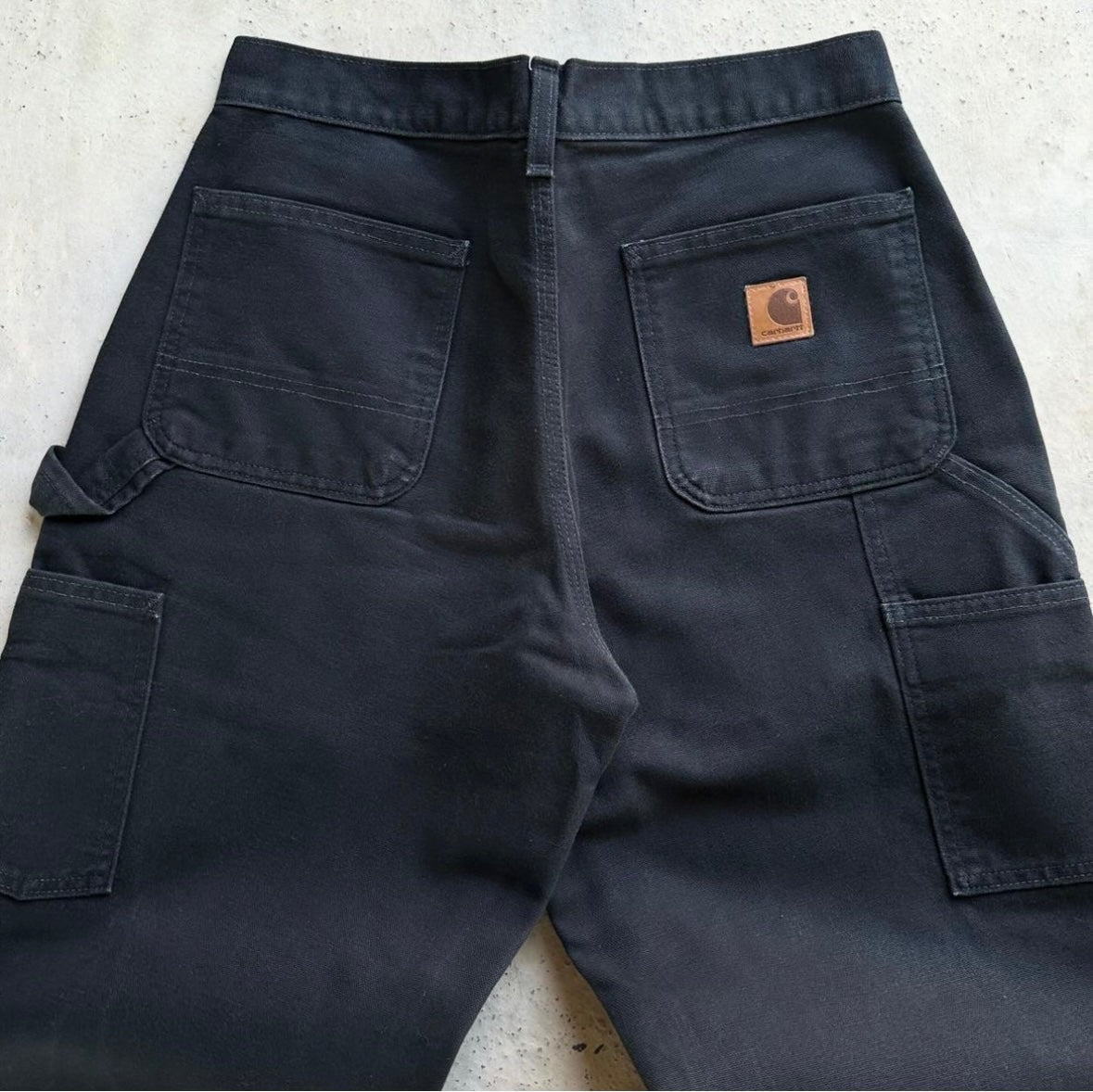 Vintage Carhartt Black Carpenter Trousers