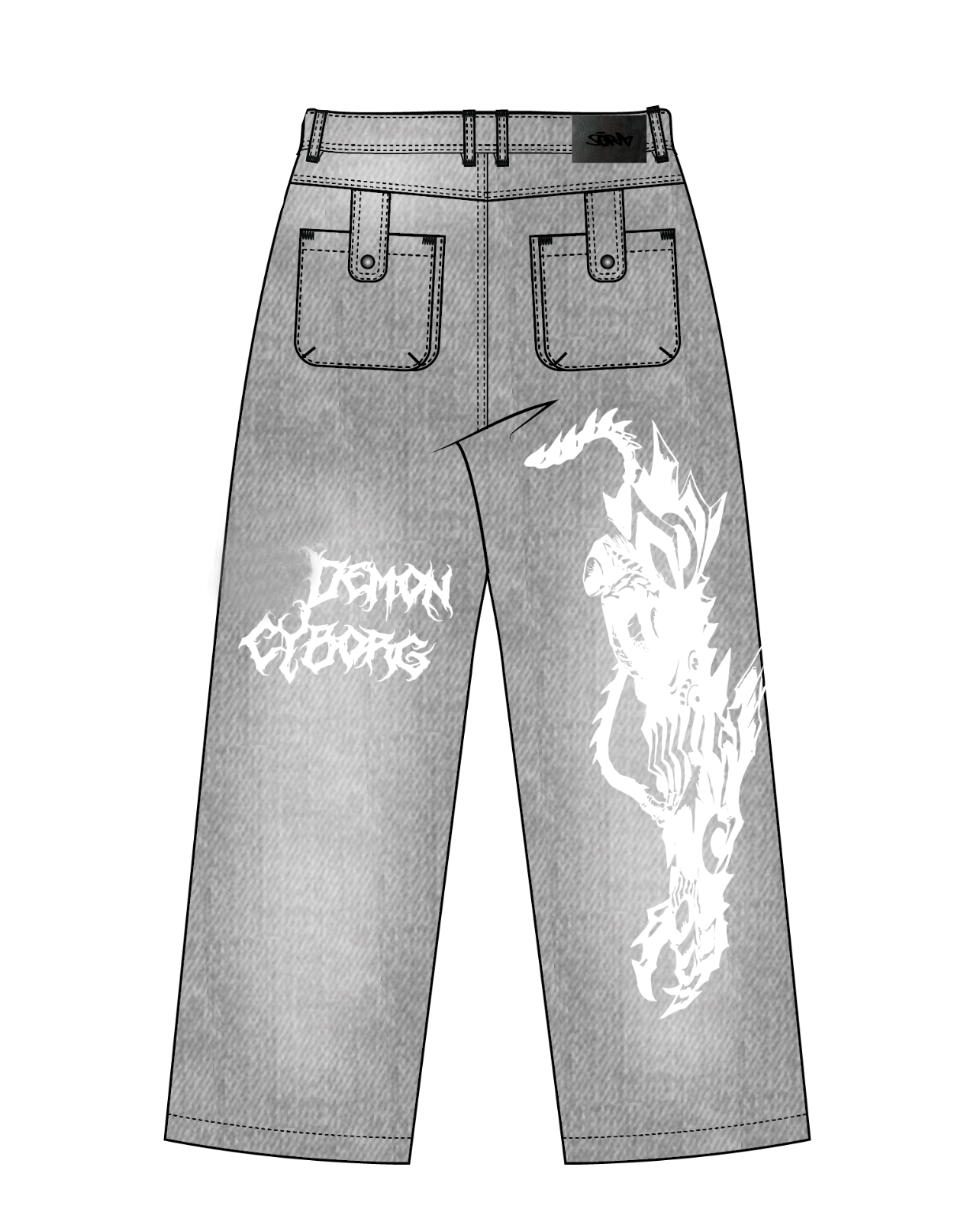 "Armor" Baggy Cargo Pants