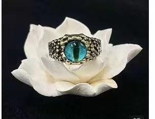 Mystic Demon Eye Adjustable Ring
