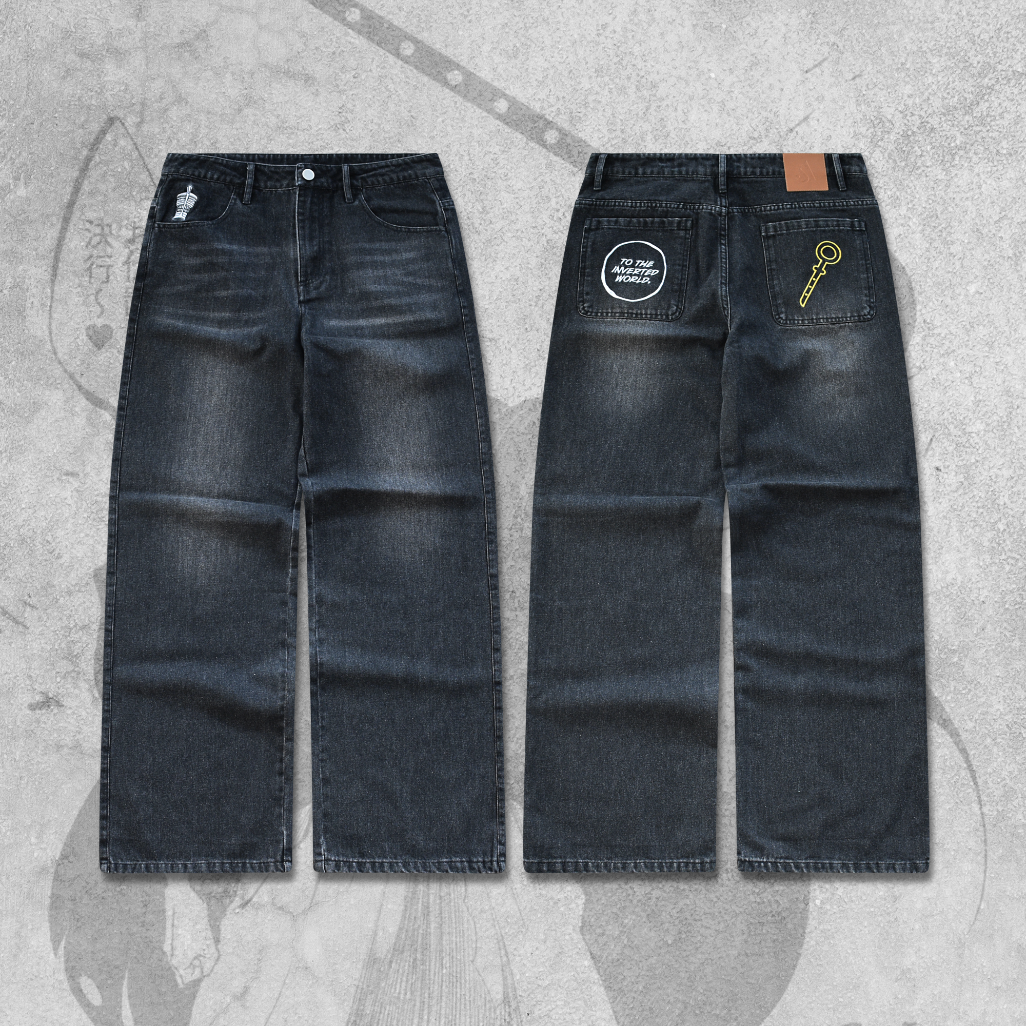 Muchic Unisex SHINJI JEANS